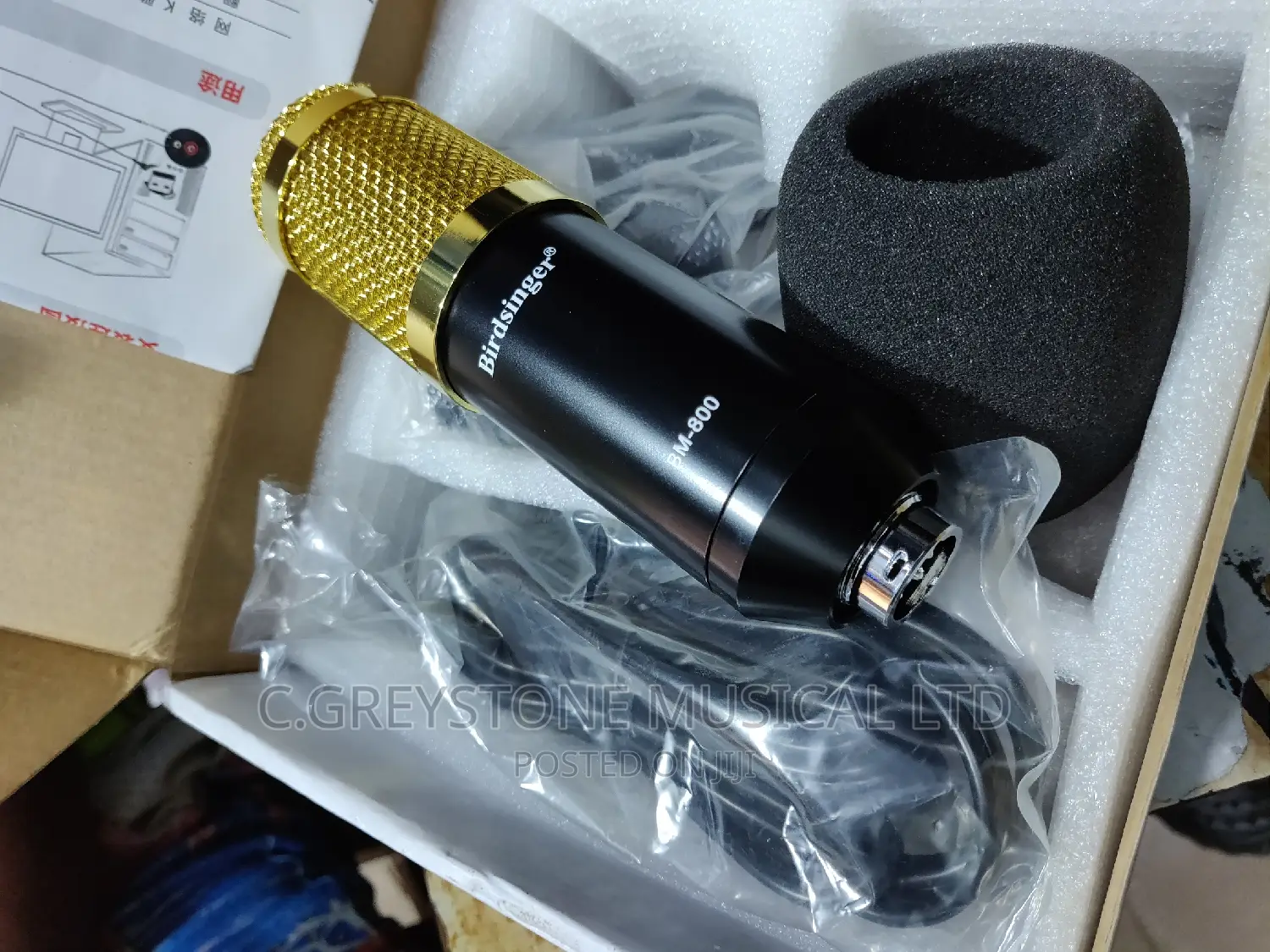Birdsinger Bm800 Studio Mic