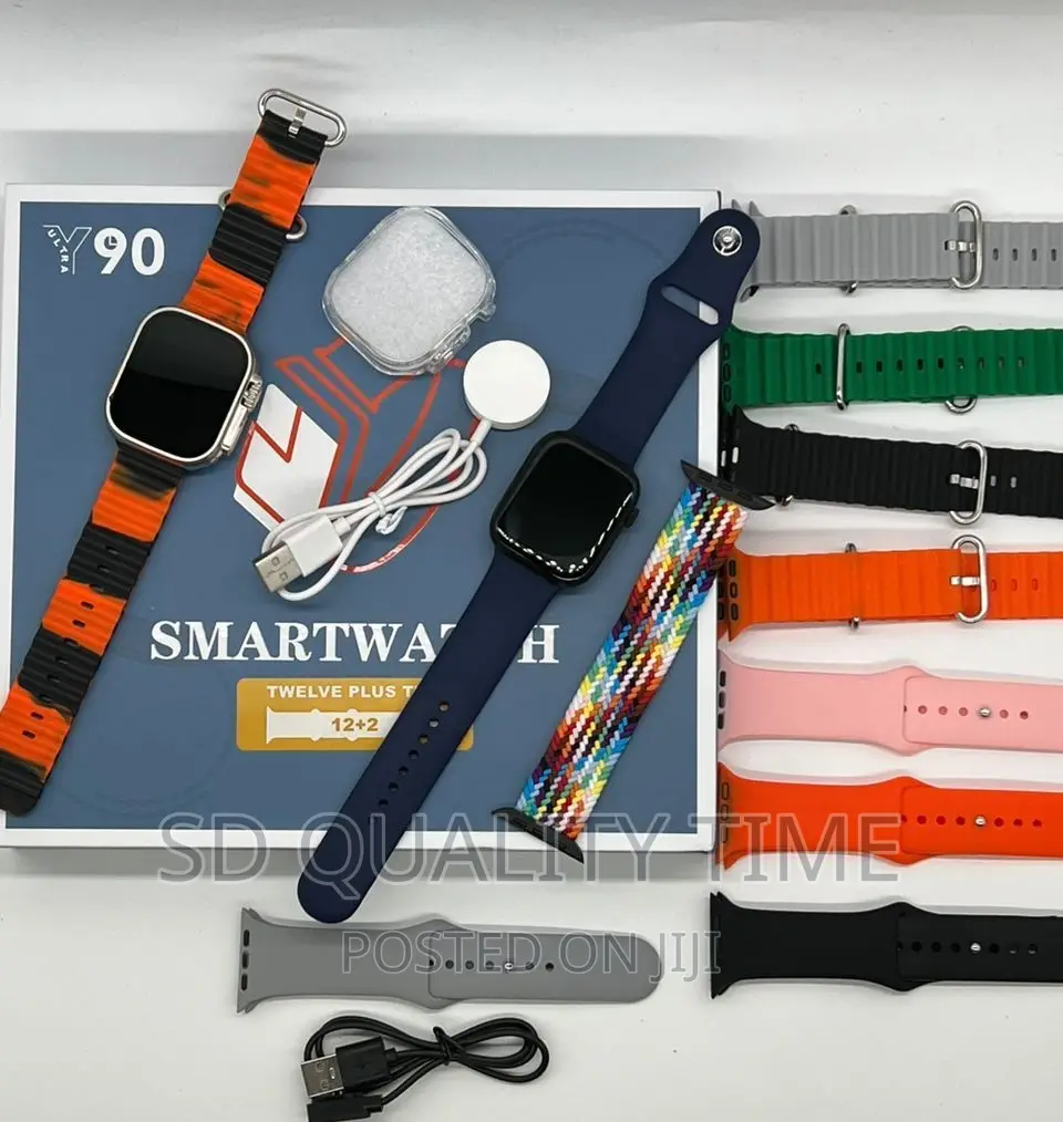 Y90 (2 Smartwatch 10 Straps)