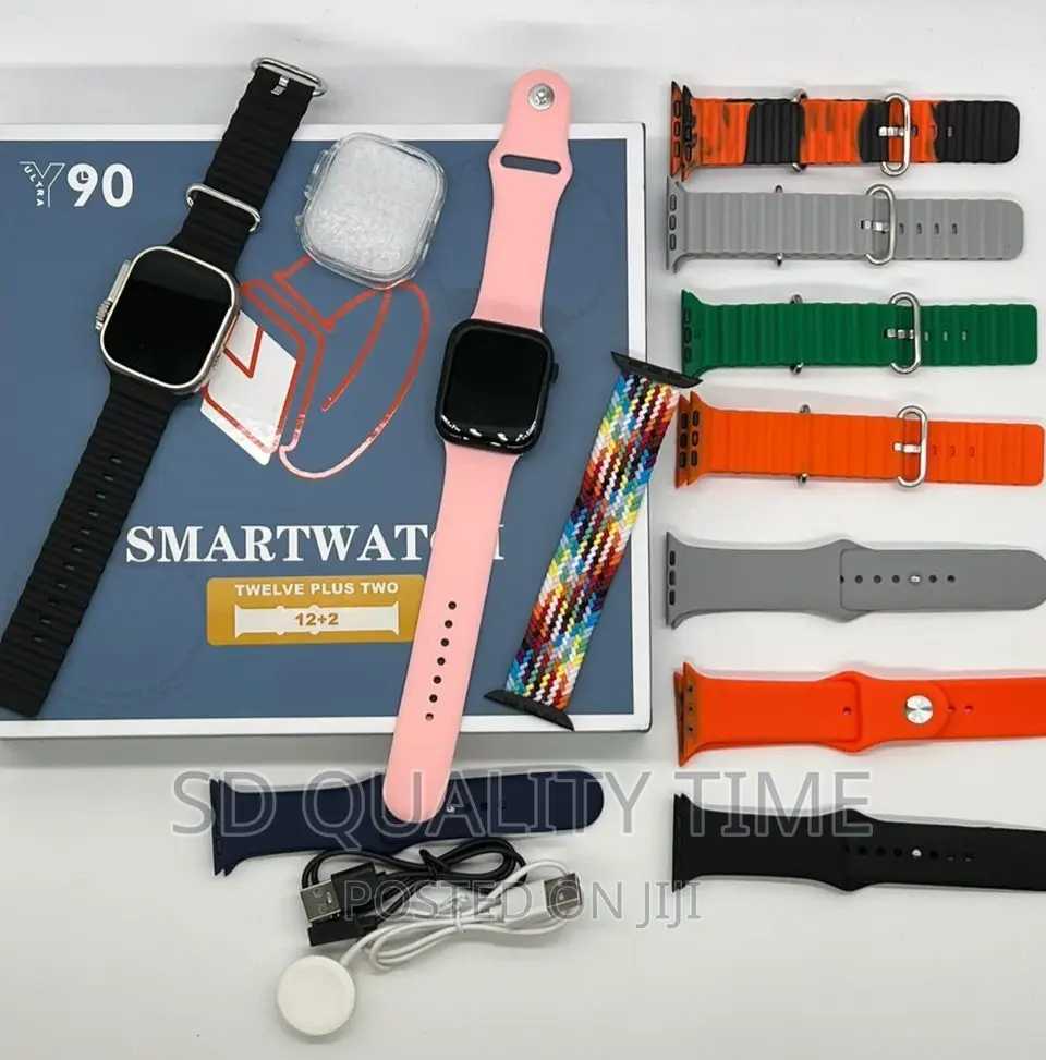 Y90 (2 Smartwatch 10 Straps)