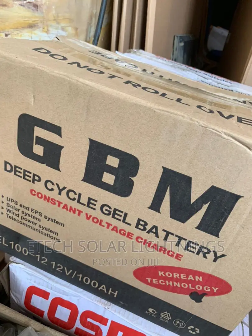 Original G B M Deep Circle Solar Battery