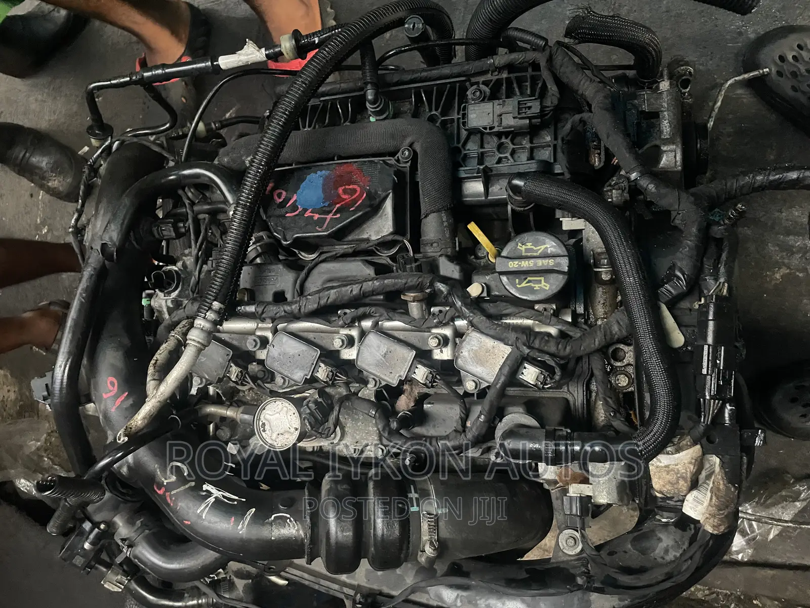 Complete Engine Ford Escape 2014