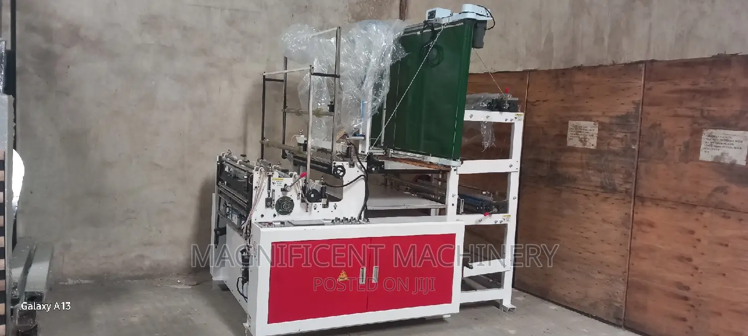 Double Deck Bag Making Nylon Cutting and Sealing Machine