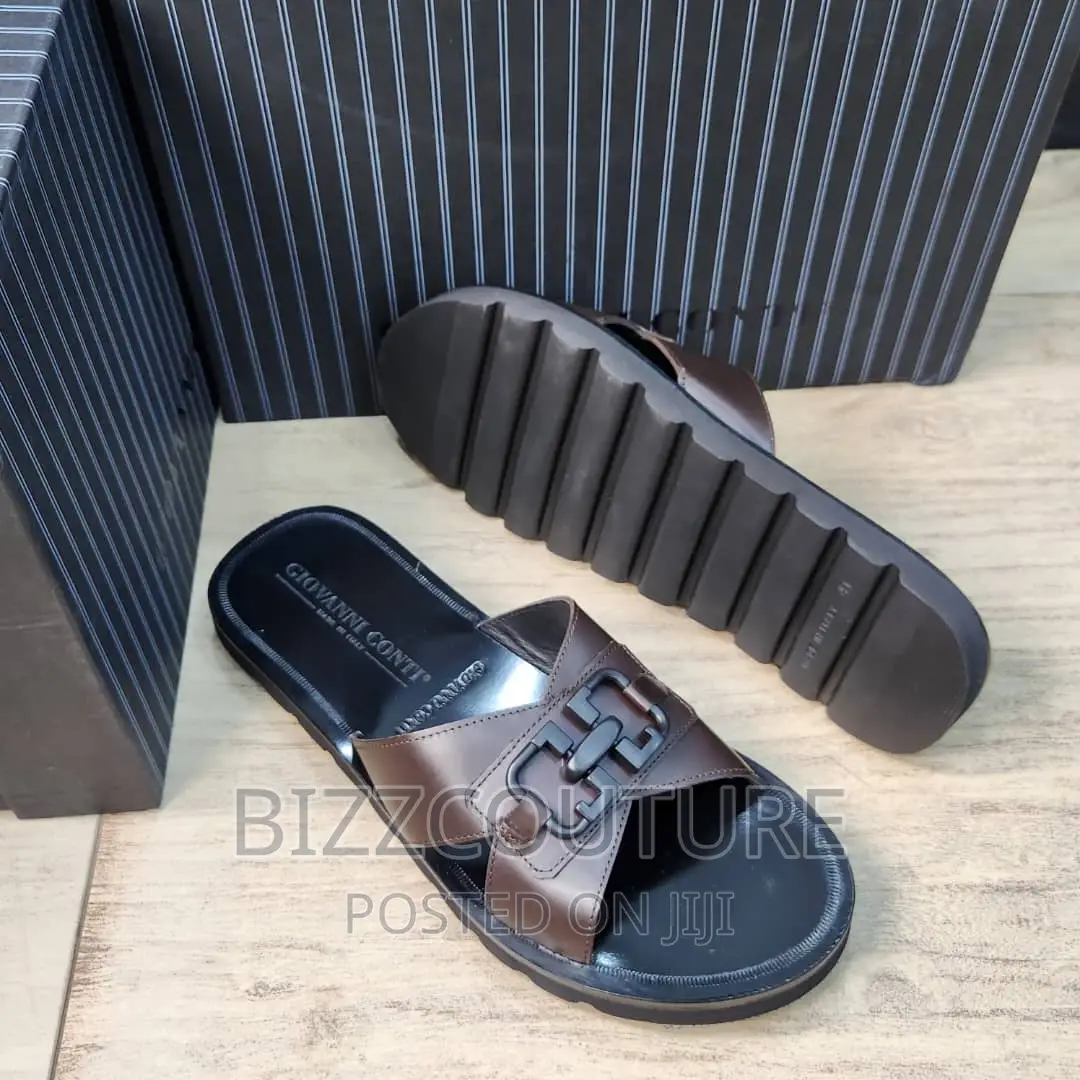 Original Italian GIOVANNI CONTI Slippers Available in Store