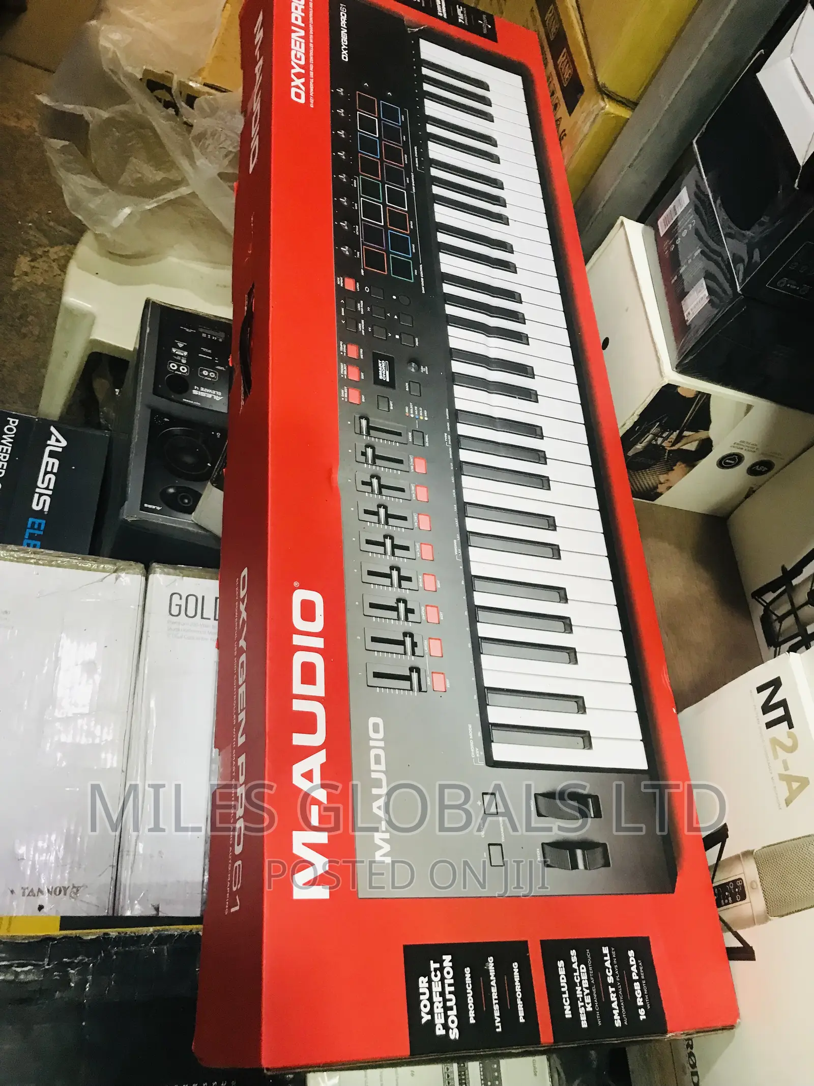 M-Audio Midi Keyboard Oxygen Pro61