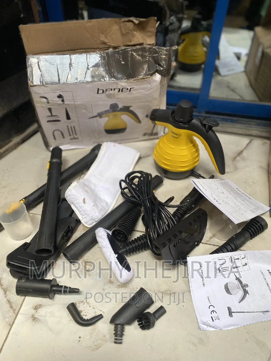 Beper Steam Cleaner With Complete Accessories