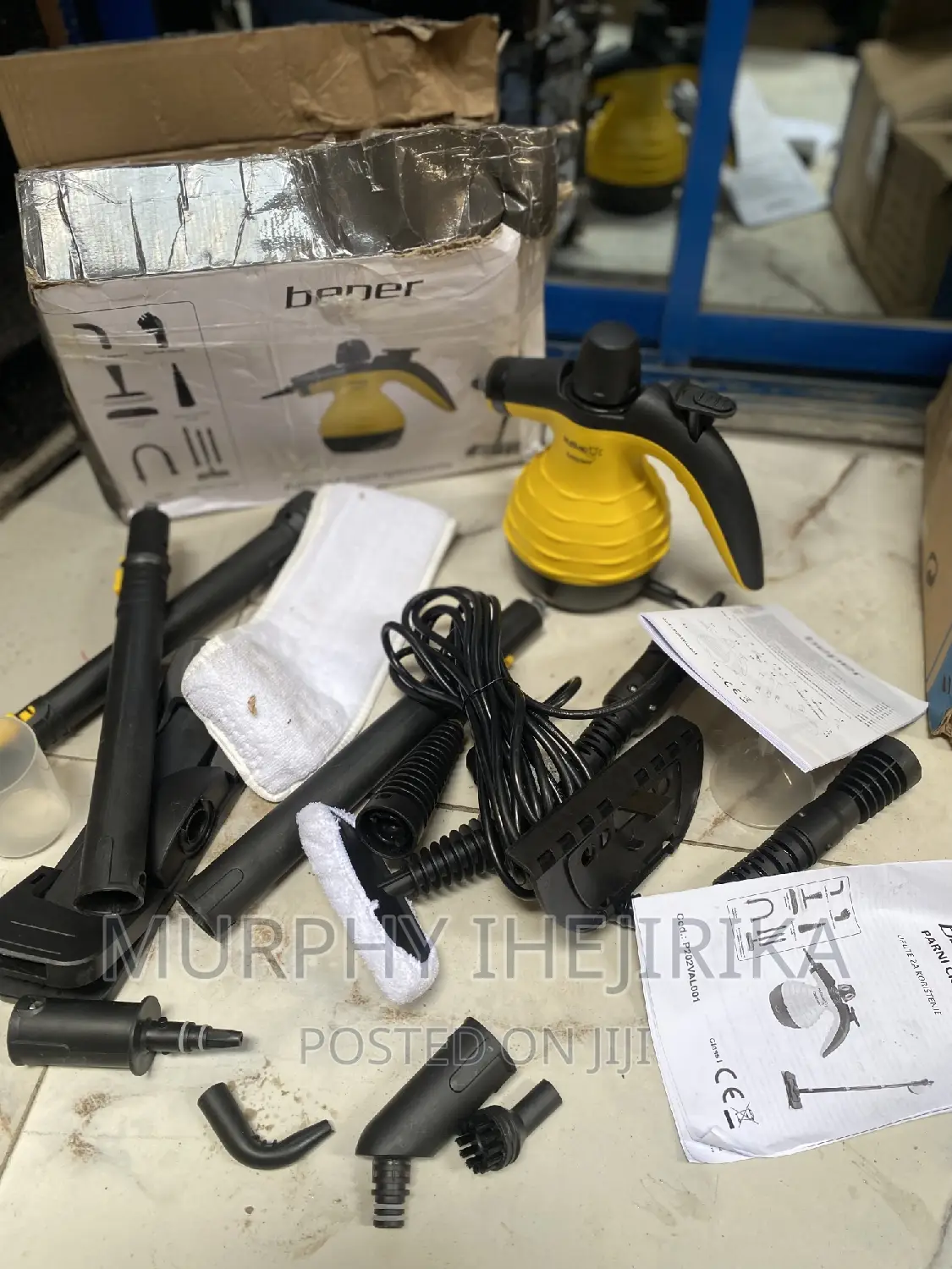Beper Steam Cleaner With Complete Accessories