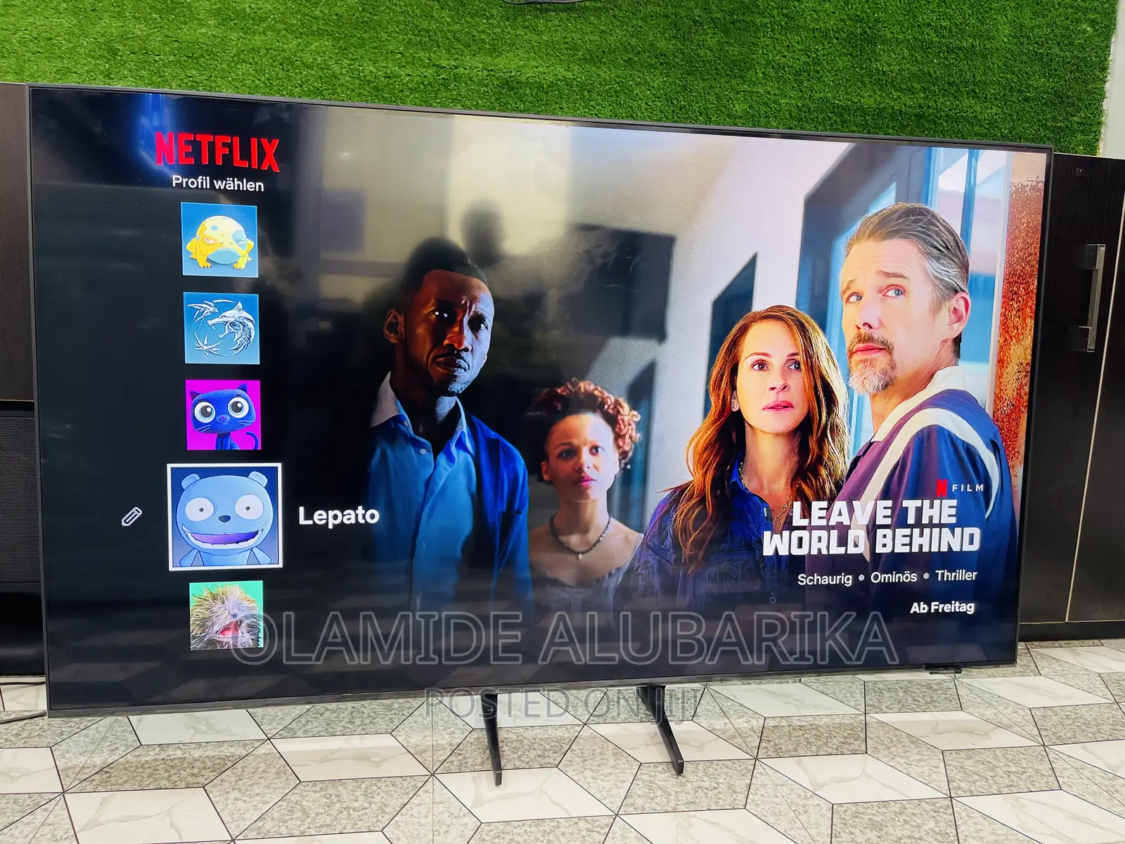 Samsung 55" QLED Smart TV Q75A Quantum Processor HDR