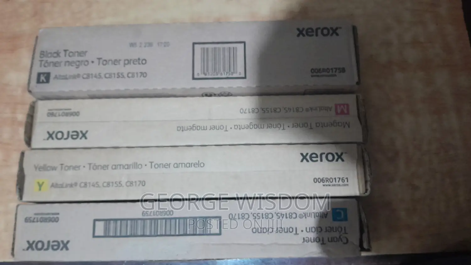Xerox C 8145 Toner Cartridges