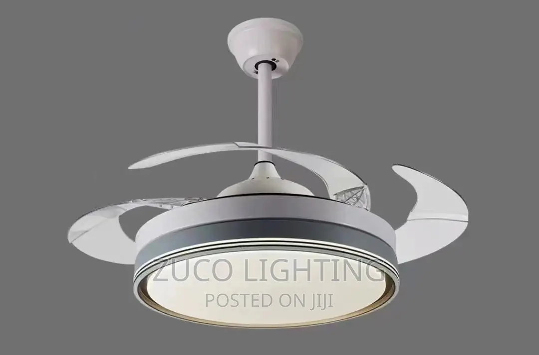 Modern Luxury LED Dropping Chandelier With Ceilings Fans