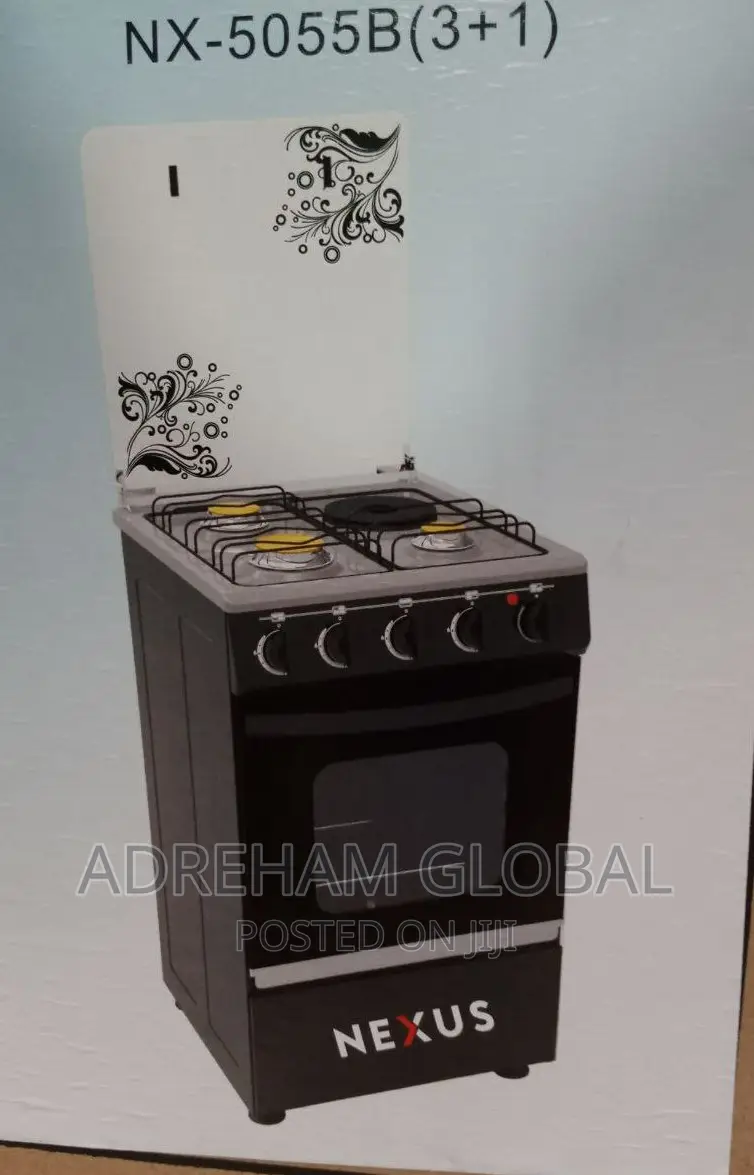 Nexus NX 5055B (3 + 1) Electric Gas Cooker Automatic