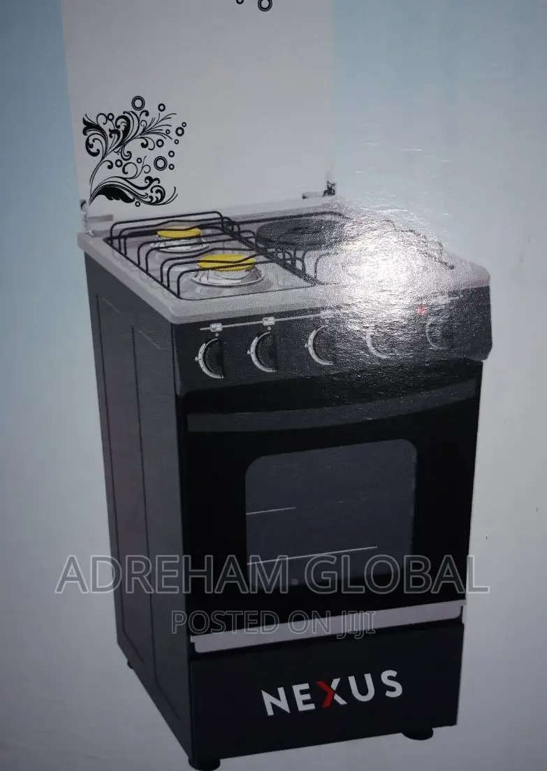 Nexus NX 5055B (3 + 1) Electric Gas Cooker Automatic