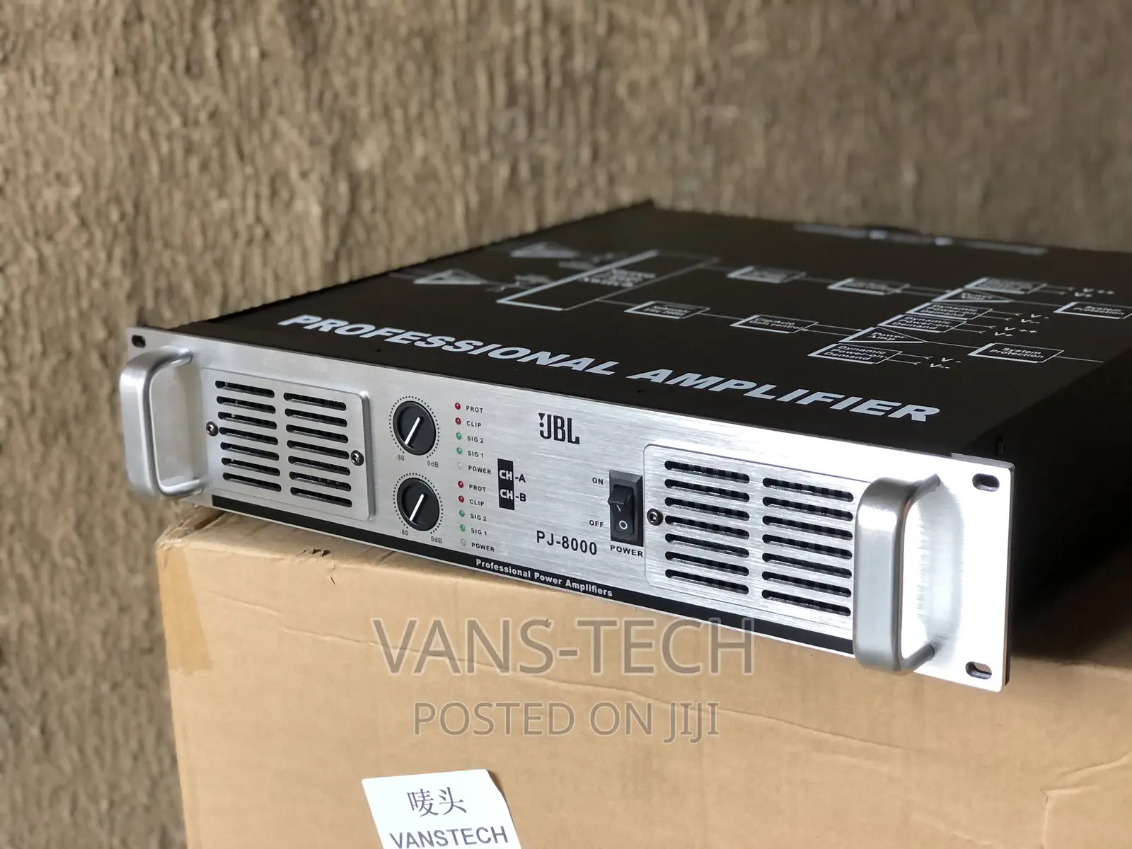 JBL Amplifier Pj8000