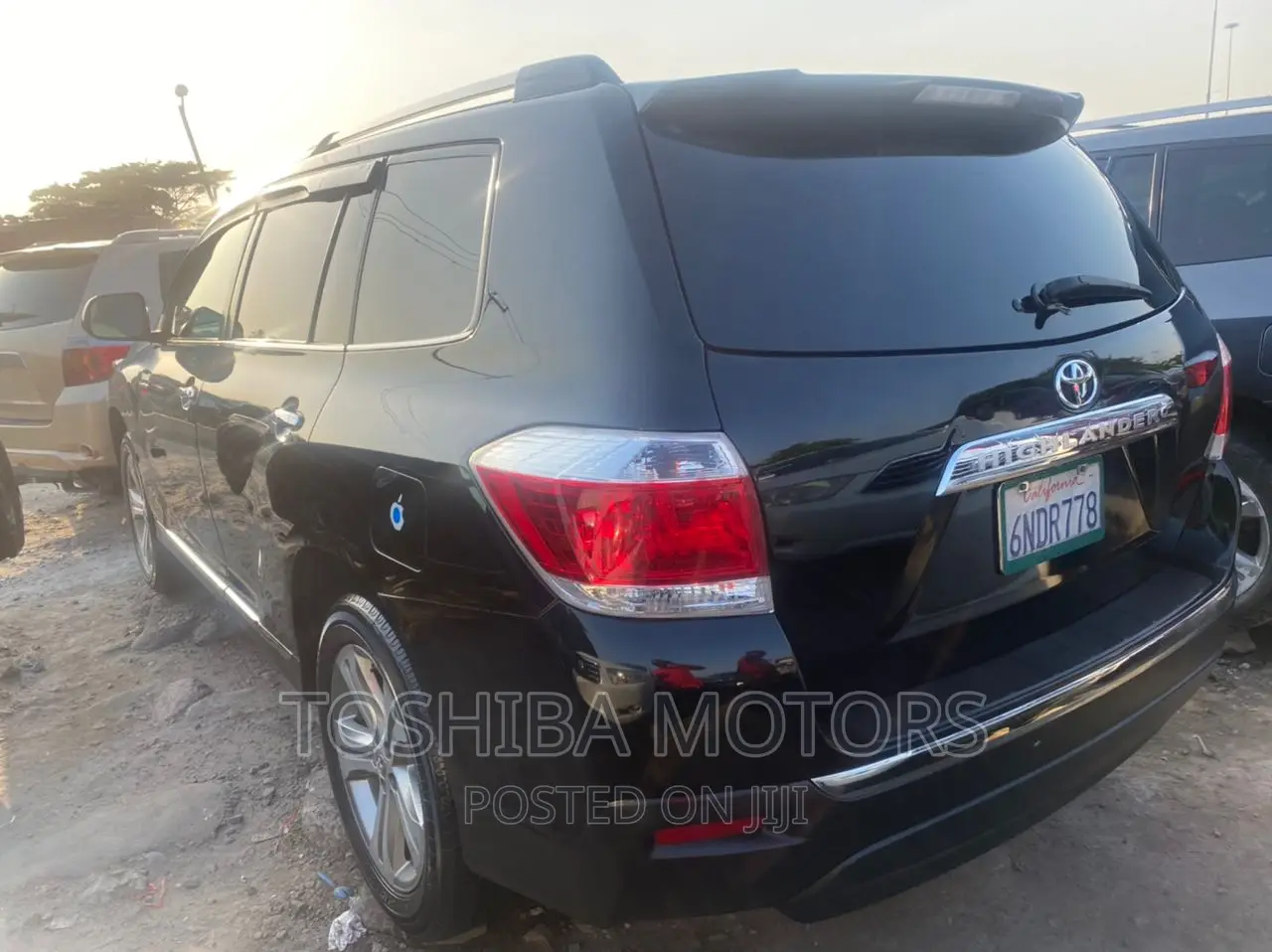 Toyota Highlander Limited 2012 Black