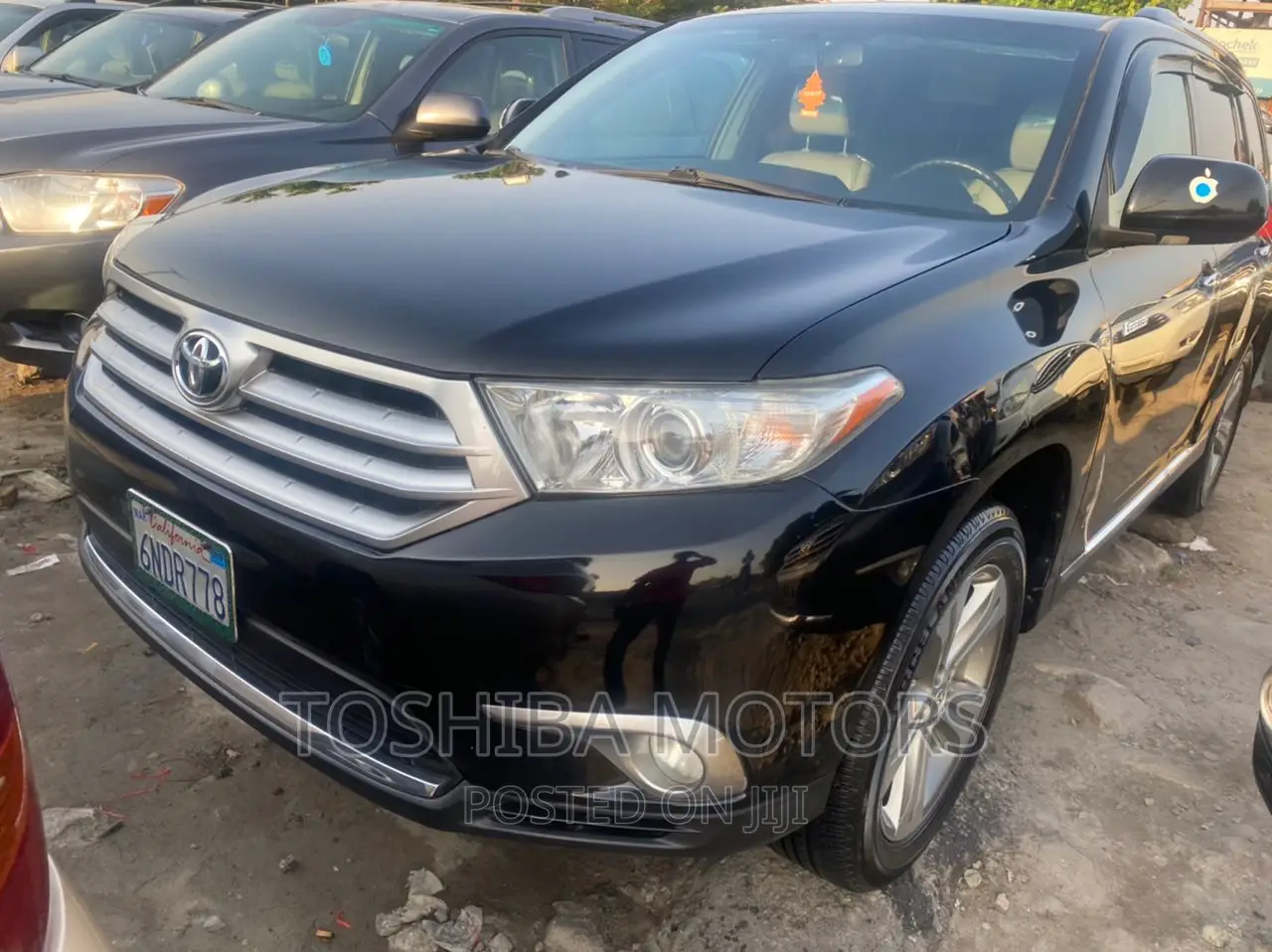 Toyota Highlander Limited 2012 Black