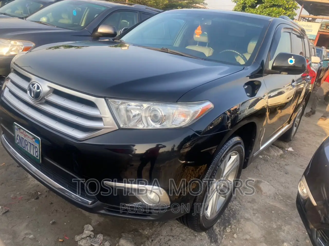 Toyota Highlander Limited 2012 Black