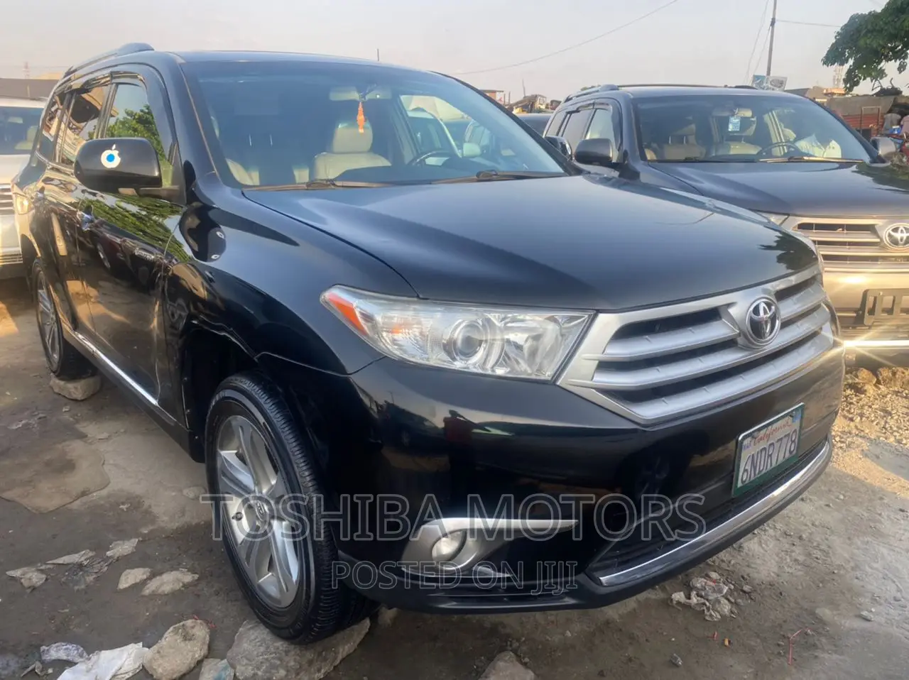 Toyota Highlander Limited 2012 Black