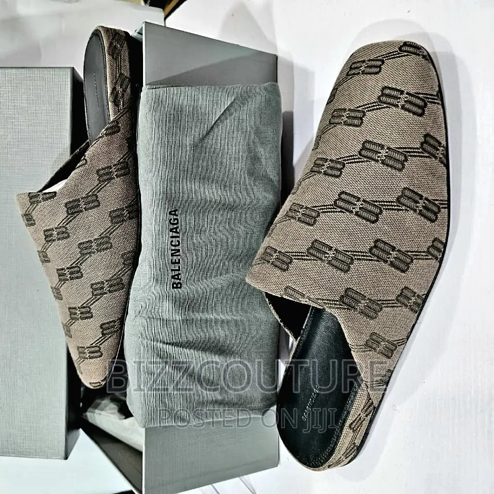 Original BALENCIAGA Half Shoes Available in Store