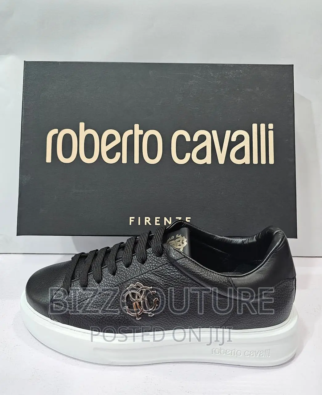 Original Italian Roberto Cavalli Sneakers Available in Store