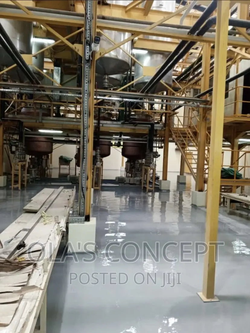 Light Grey Epoxy Flooring