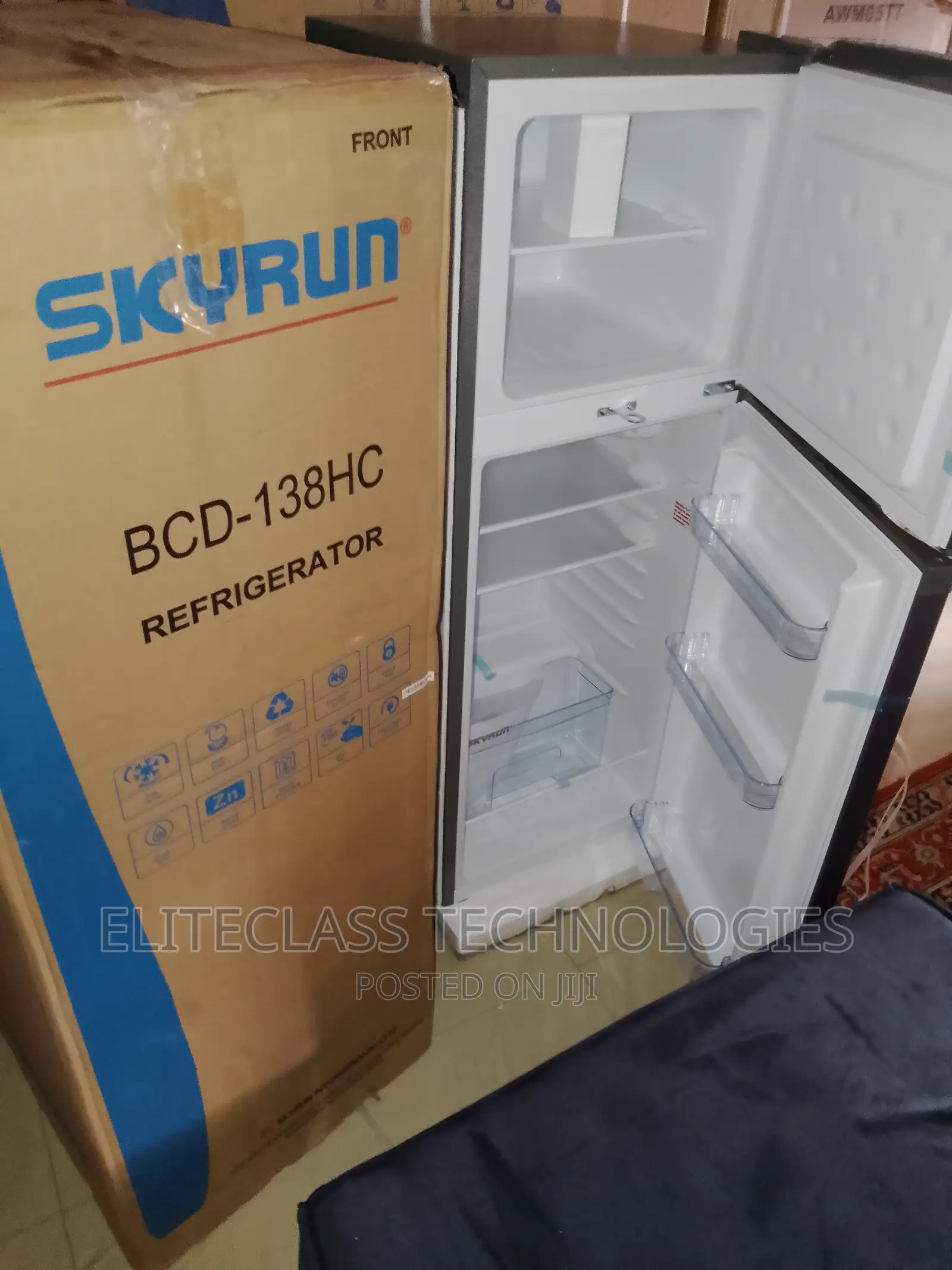 Brand New Rapid Cooling Skyrun BCD-138HC Refrigerator