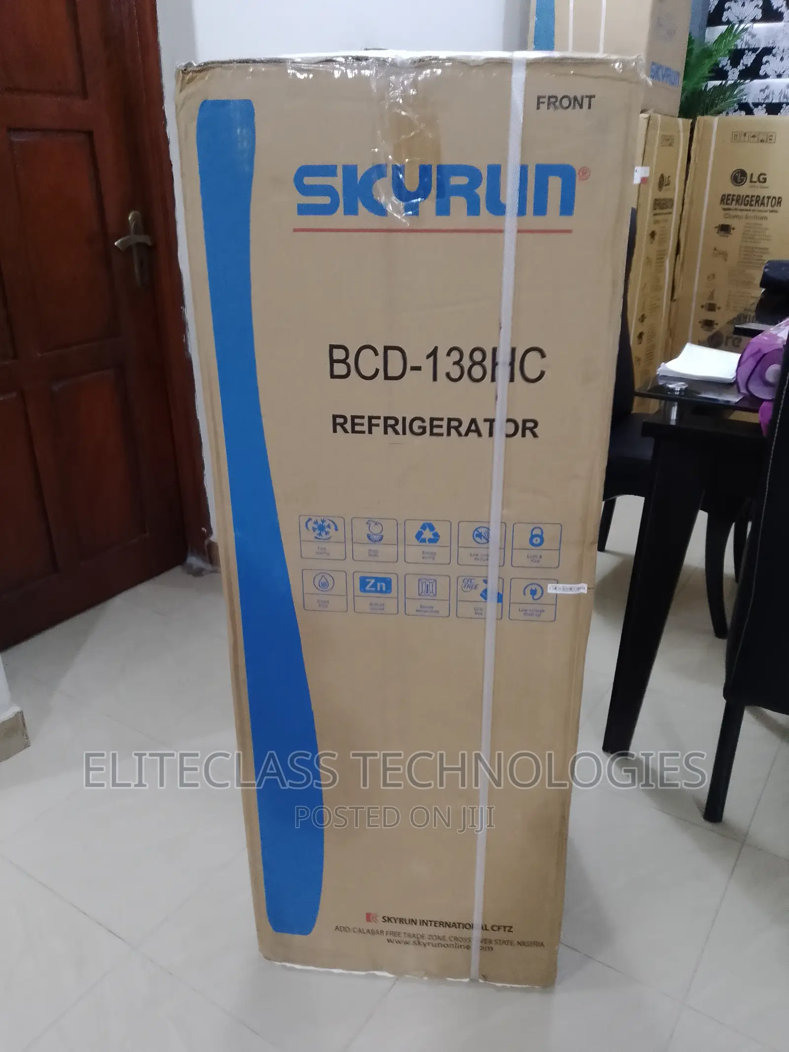 Skyrun BCD-138HC Refrigerator-Energy Saving and Fast Cooling