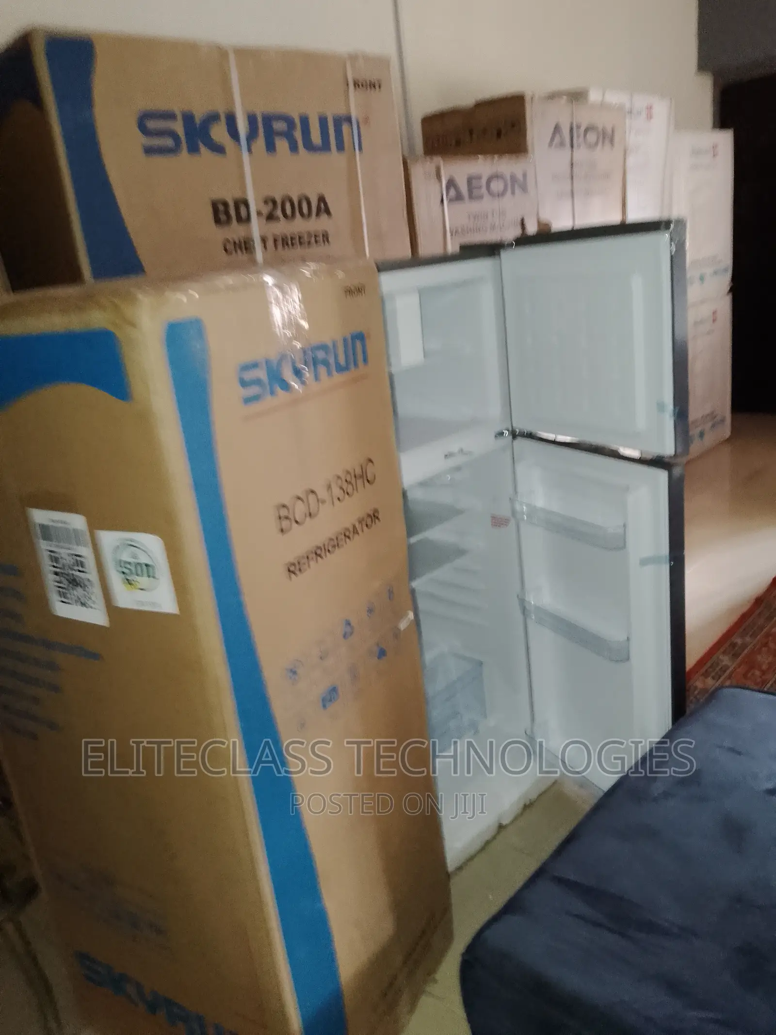 Skyrun BCD-138HC Refrigerator-Energy Saving
