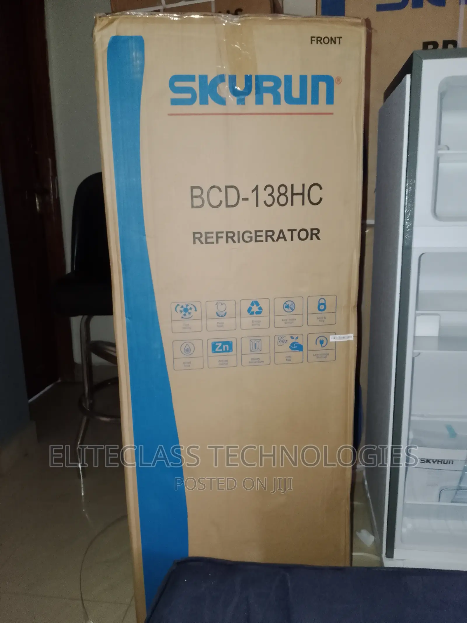 Skyrun BCD-138HC Refrigerator-Low Noise Design
