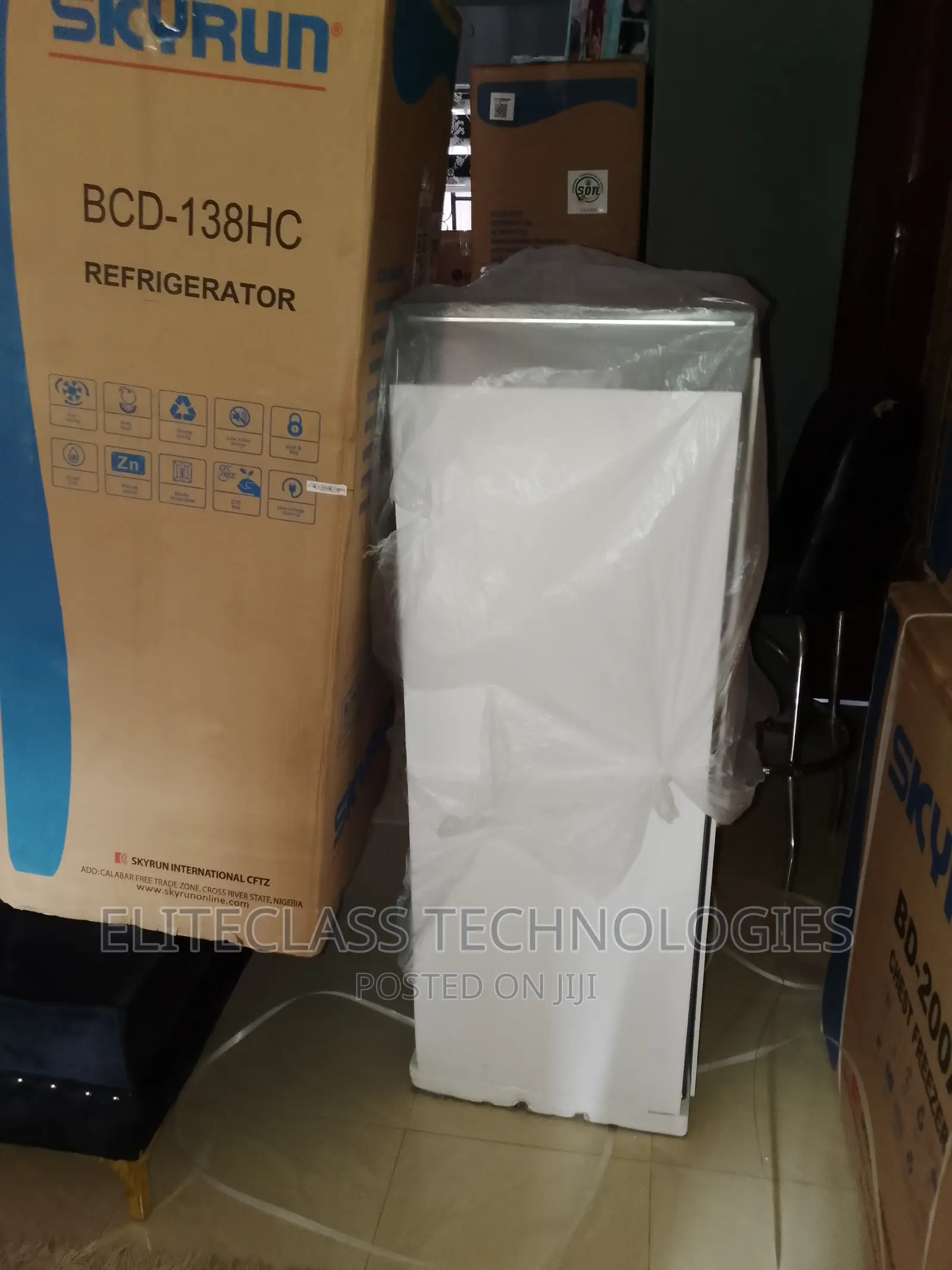 Skyrun BCD-138HC Refrigerator-Direct Cooling