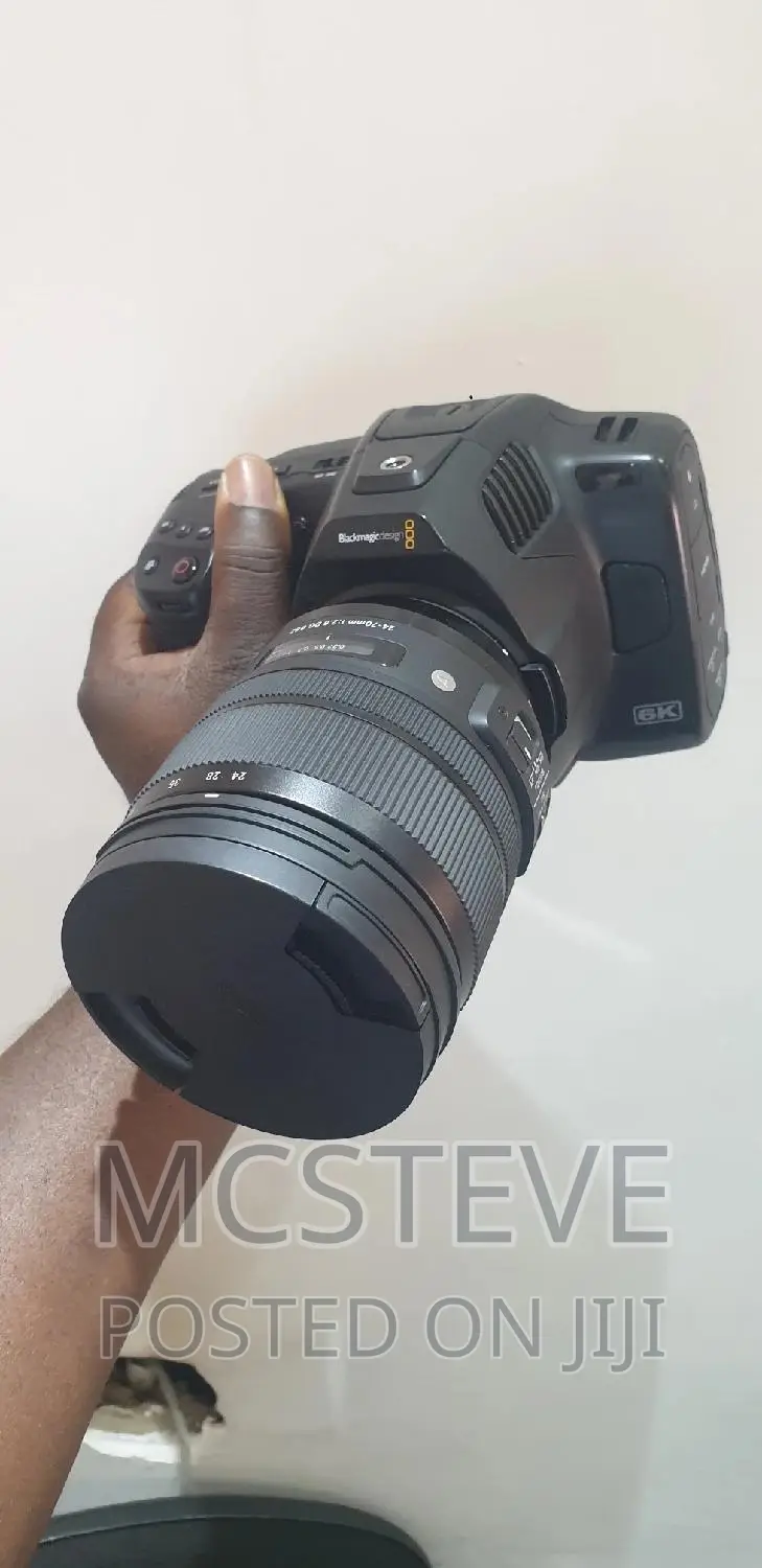 Blackmagic Pocket Cinema G2 With 24 - 70MM DG Sigma Lens