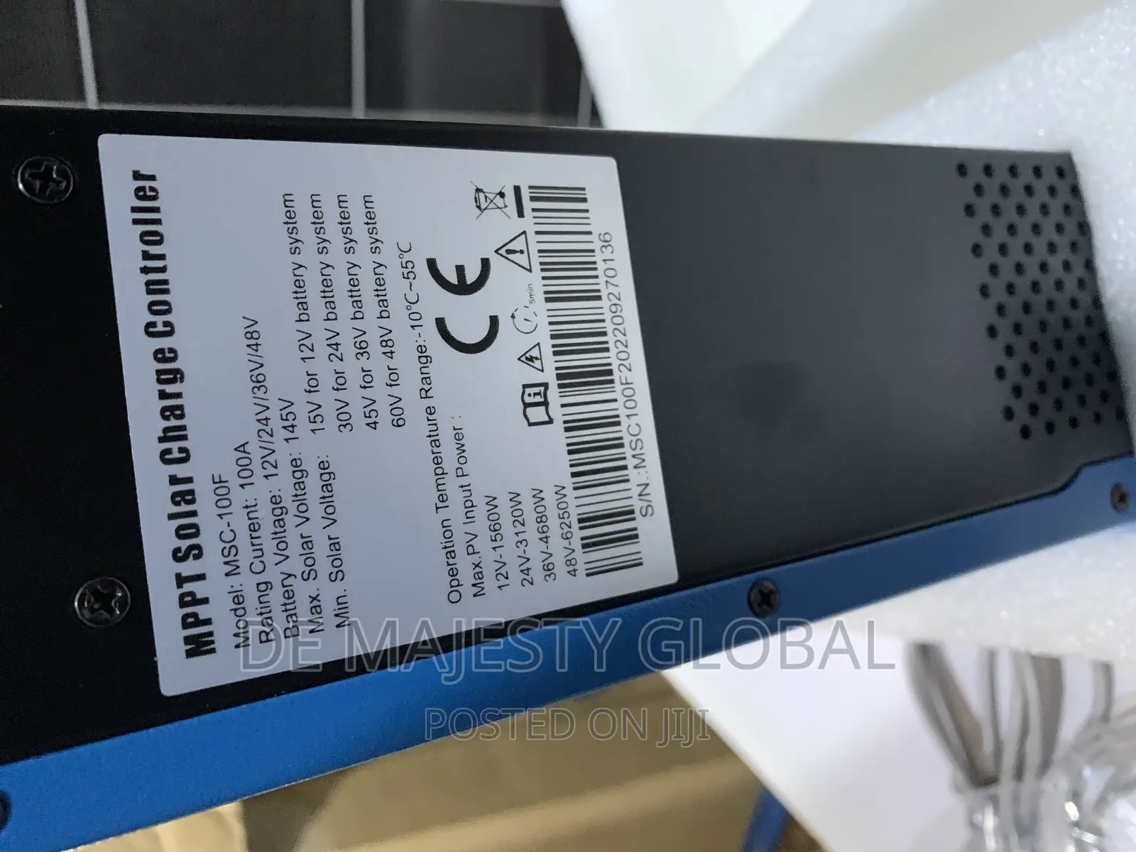 100A 48V Yohako Solar Charge Controller
