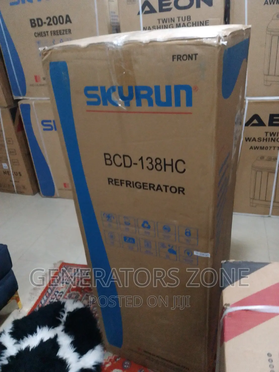 Top Selling Ref 138HC Skyrun Top Freezer Refrigerator