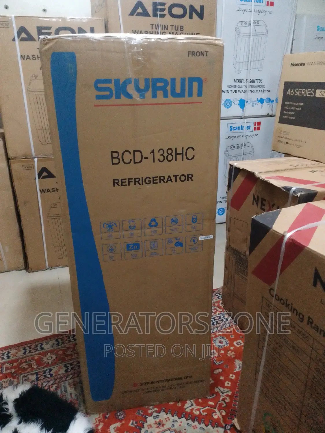 Classic 138l Skyrun Refrigerator With Top Freezer