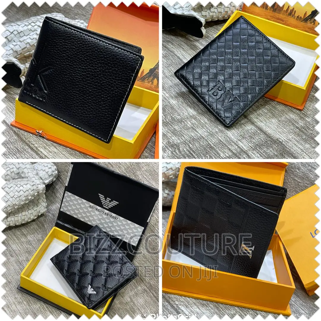 Original LOUIS VUITTON Leather Wallet Available in Store