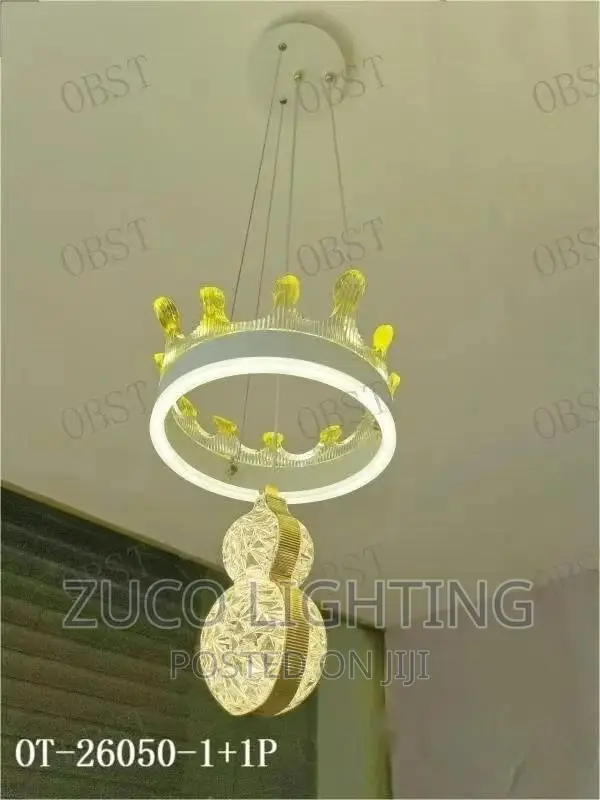 Modern LED Chandelier Light With 3 Different Colours of Ligt