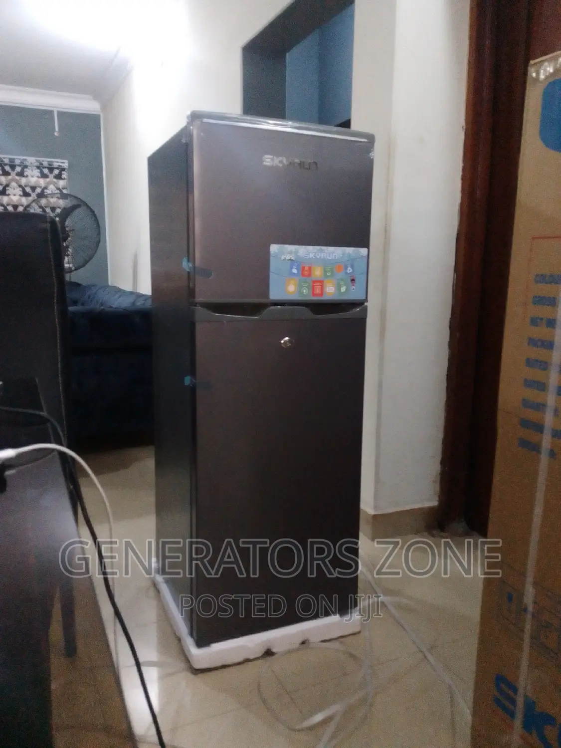 Standard BCD-138HC Skyrun 138l Double Door Fridge(Silver)