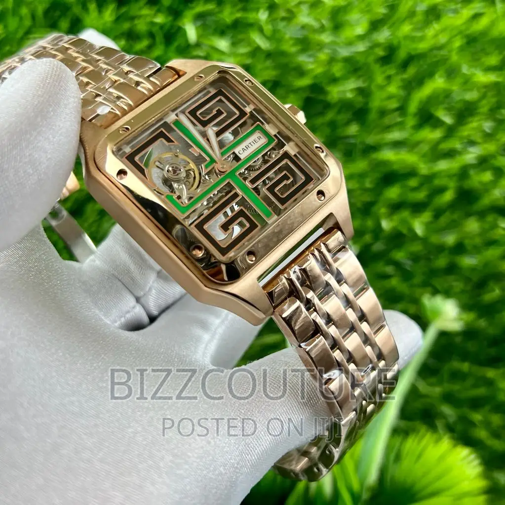 Original Cartier Mechanical Gold Chain Available in Store