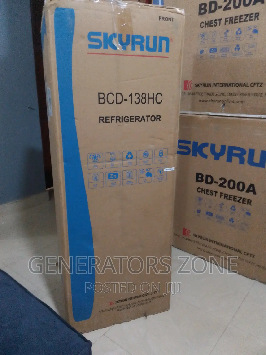 Best Quality Top Freezer Skyrun Mount Silver Refrigerator