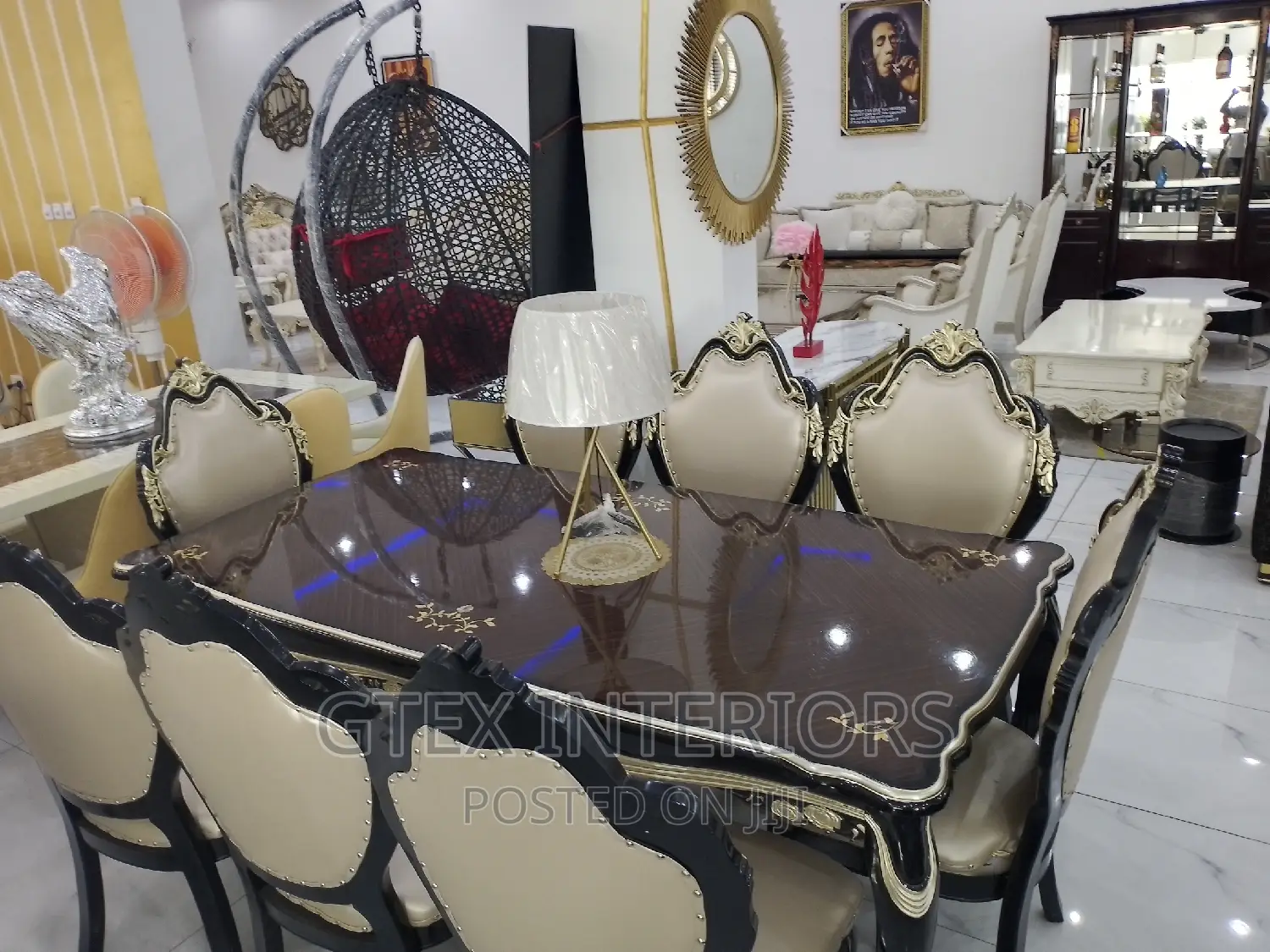 Royal Dinning Table Set by 8