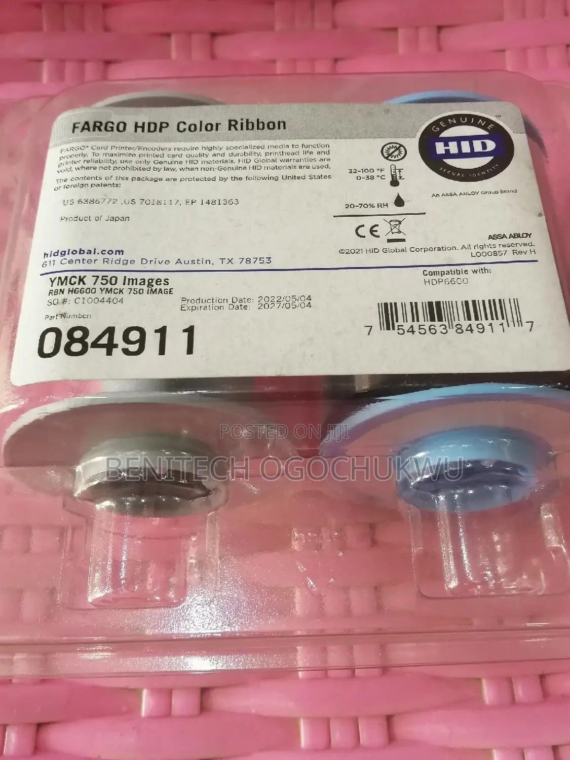 Fargo Hdp6600 Ribbon