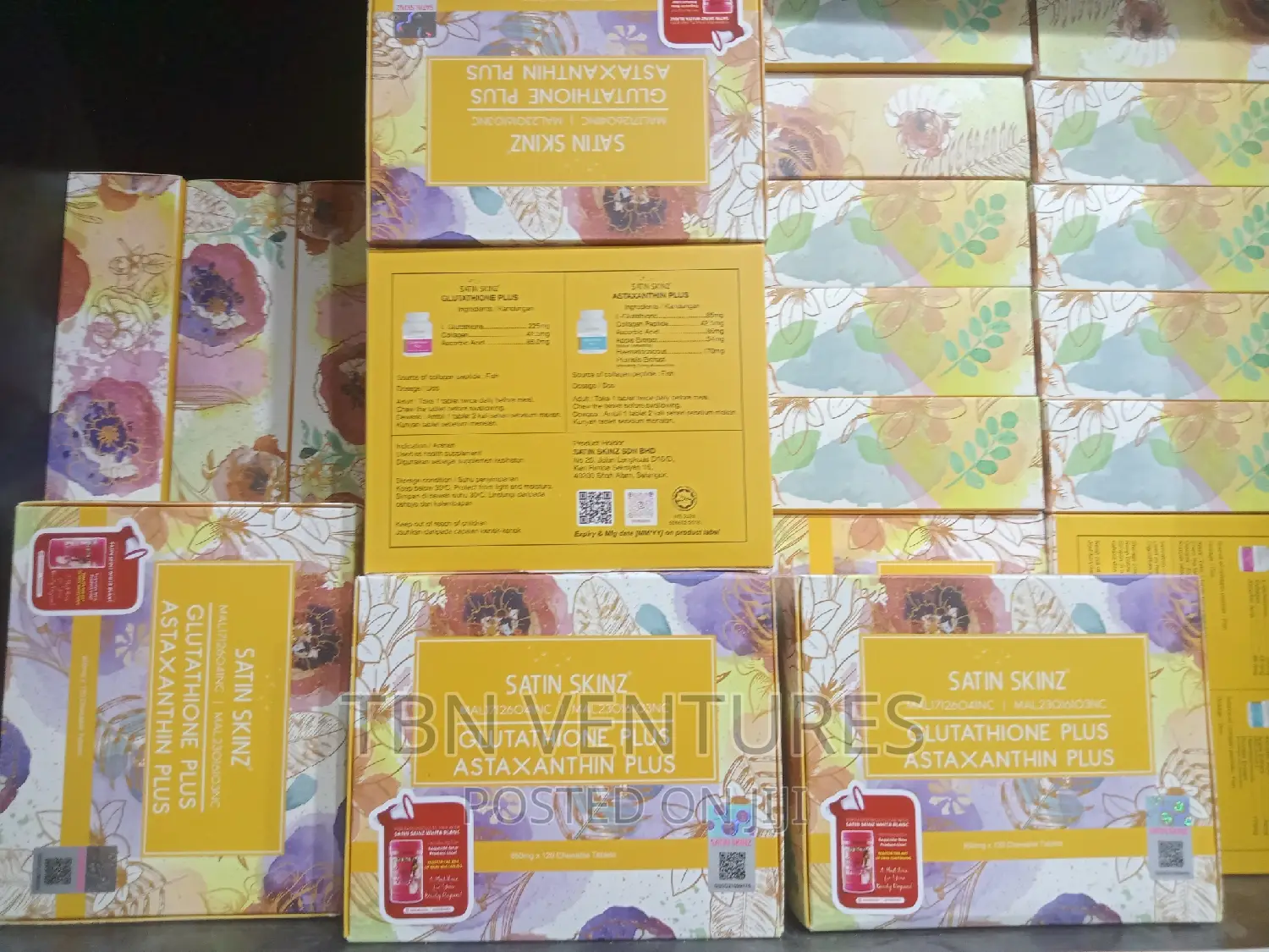 Satin Skinz Gluta Tabs -120caps