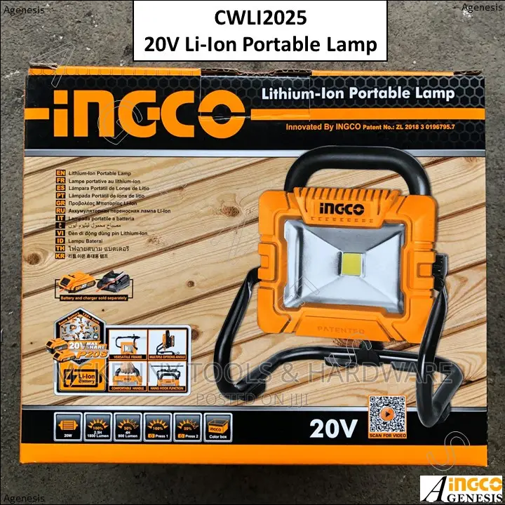 Lithium Ion Portable Lamp
