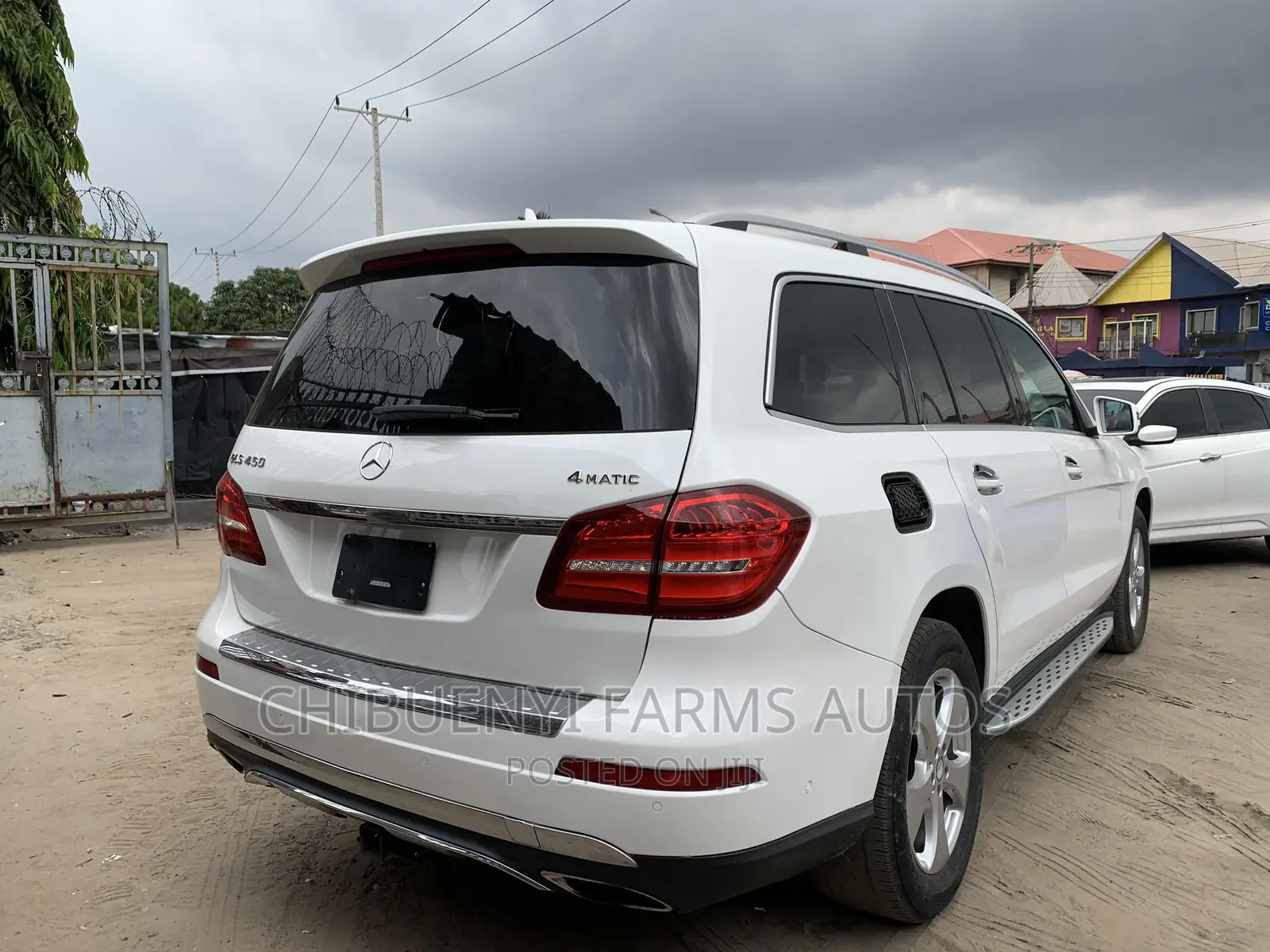 Mercedes-Benz GLS-Class GLS450 4Matic 2017 White