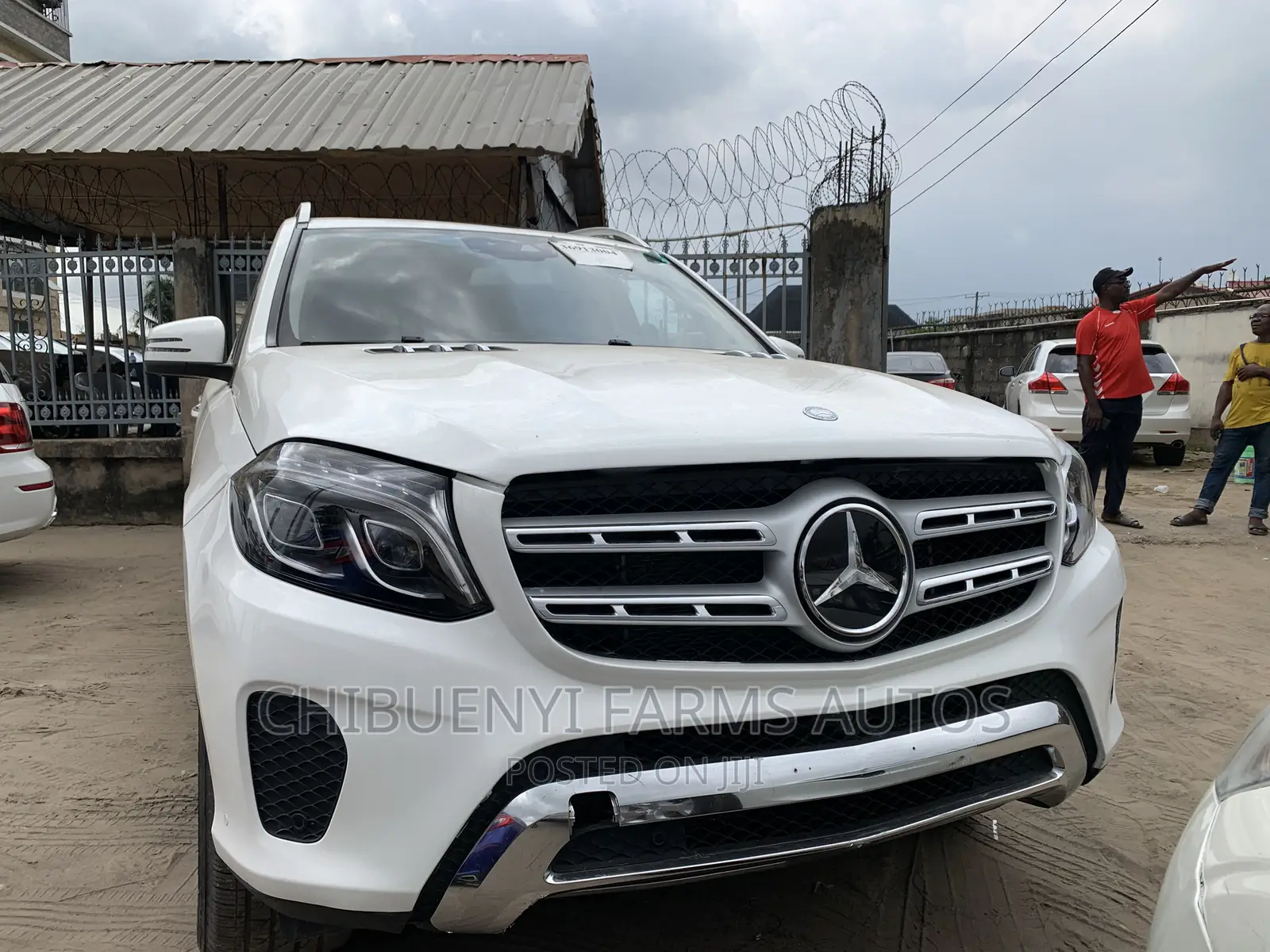 Mercedes-Benz GLS-Class GLS450 4Matic 2017 White