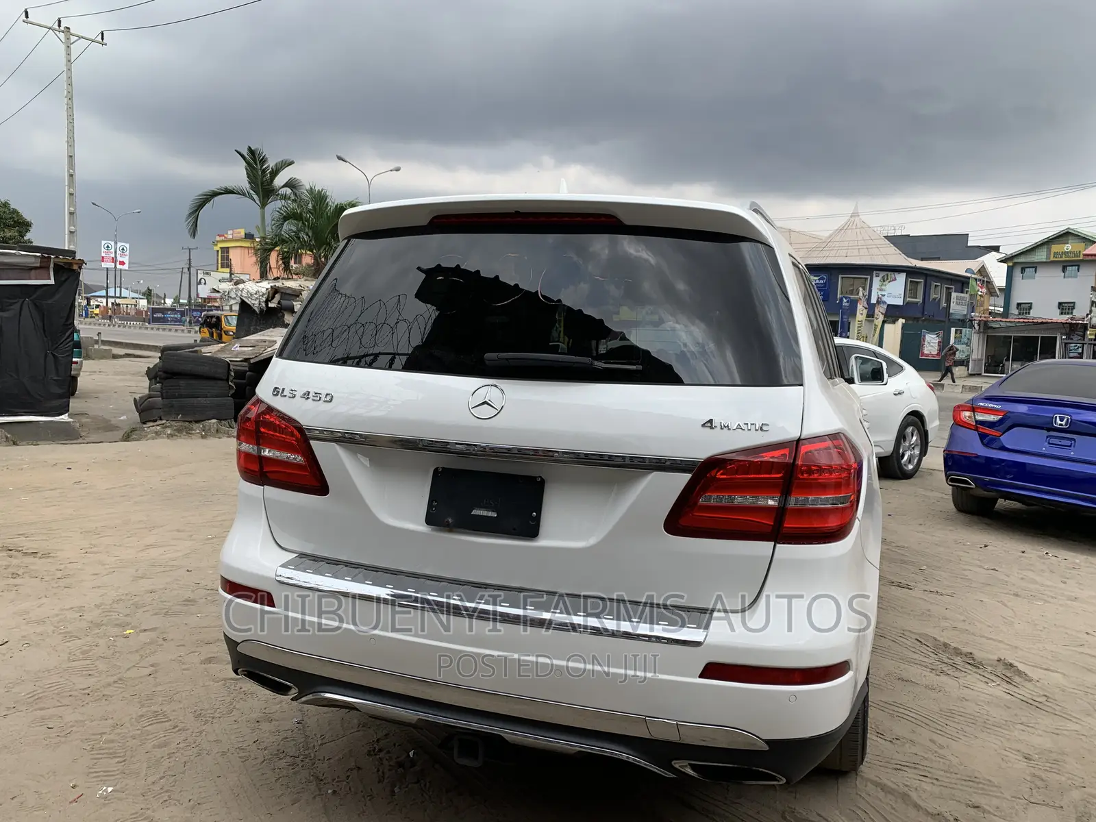 Mercedes-Benz GLS-Class GLS450 4Matic 2017 White
