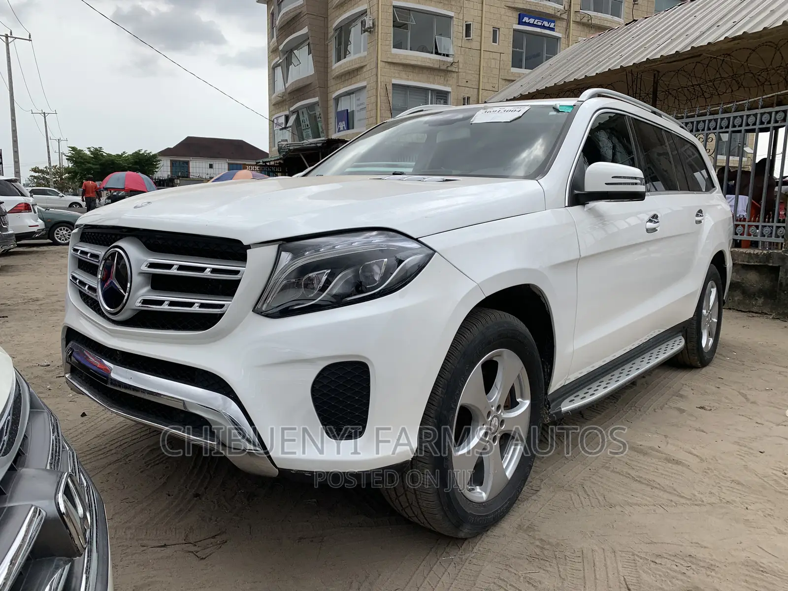 Mercedes-Benz GLS-Class GLS450 4Matic 2017 White