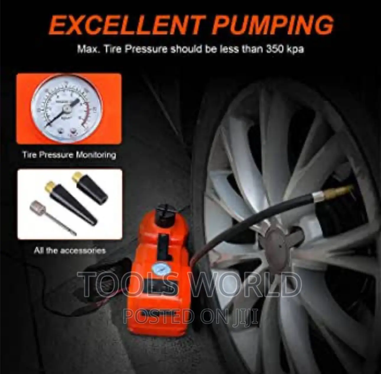 Multipurpose Electric Car Jack 5t Hydraulic Floor Jack