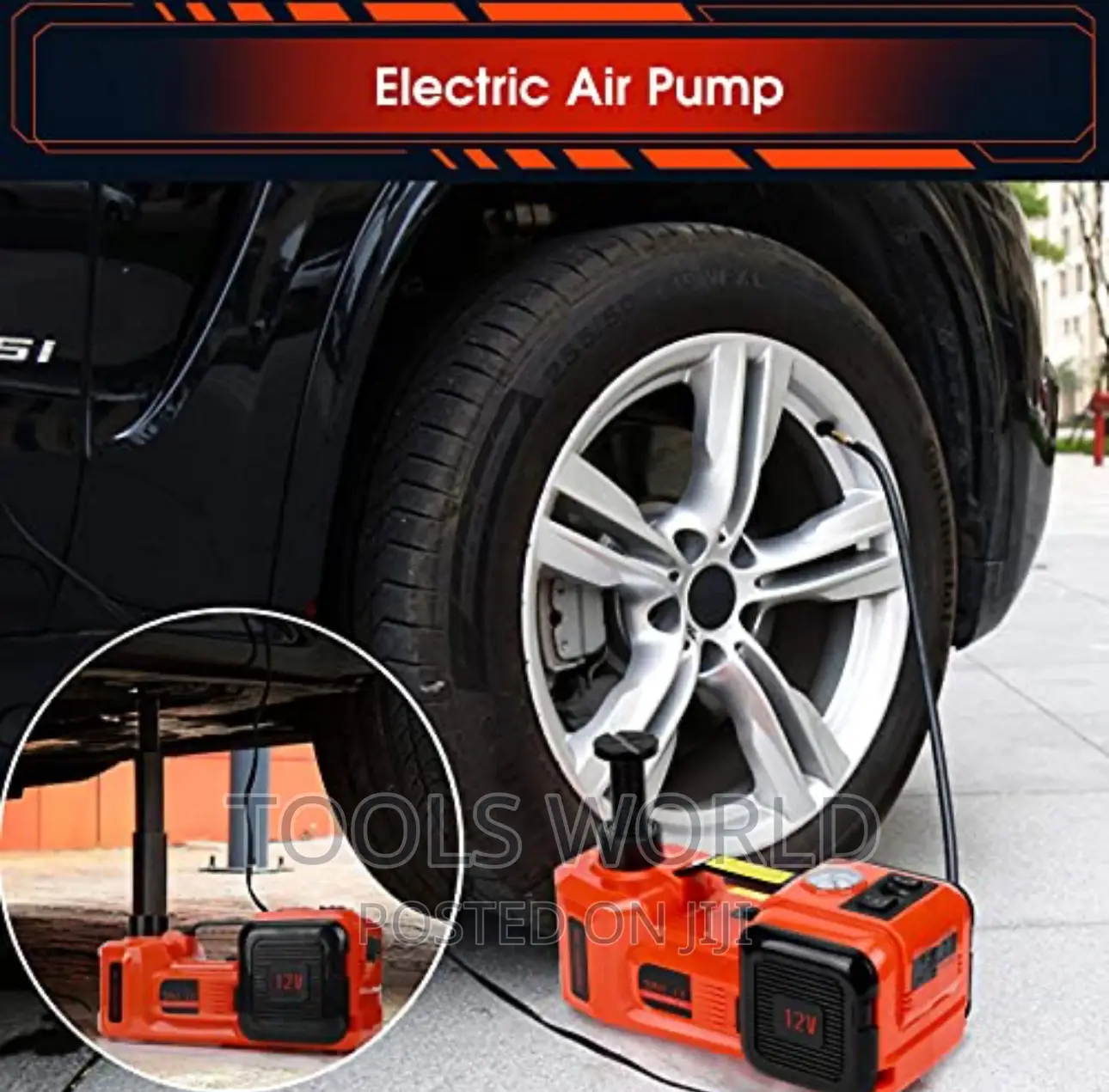 Multipurpose Electric Car Jack 5t Hydraulic Floor Jack