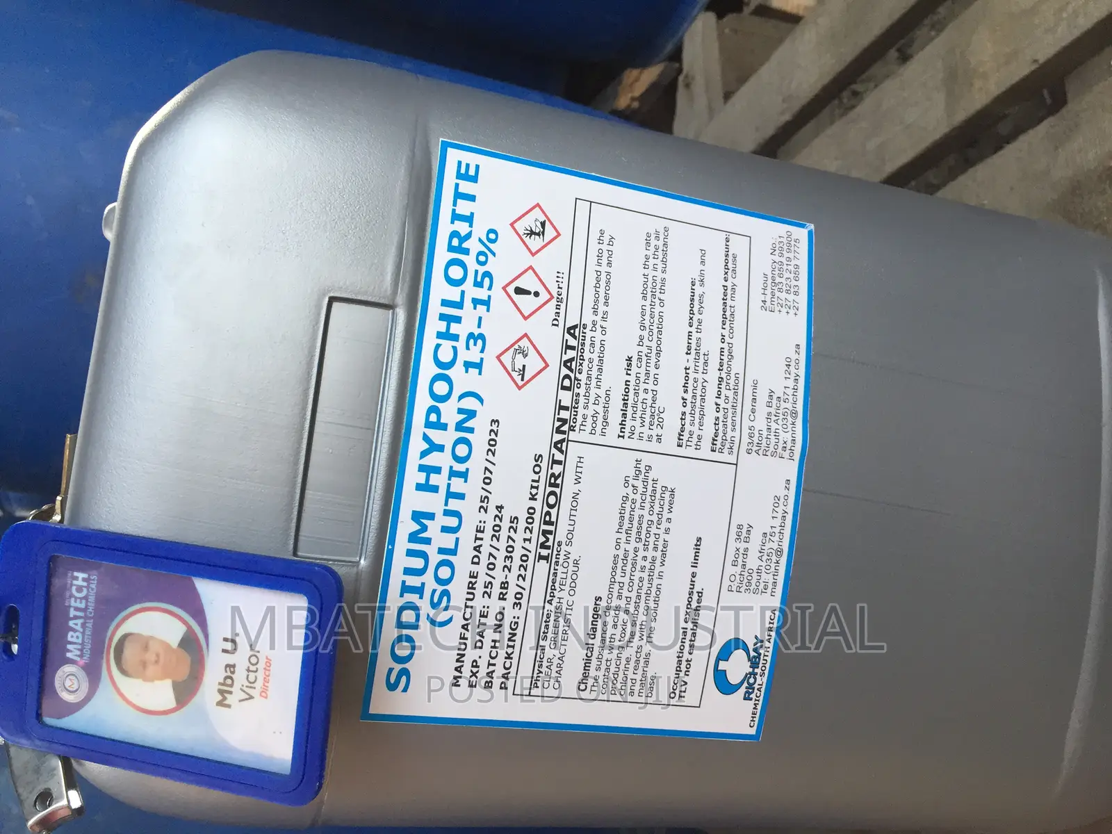 Sodium Hypochlorite