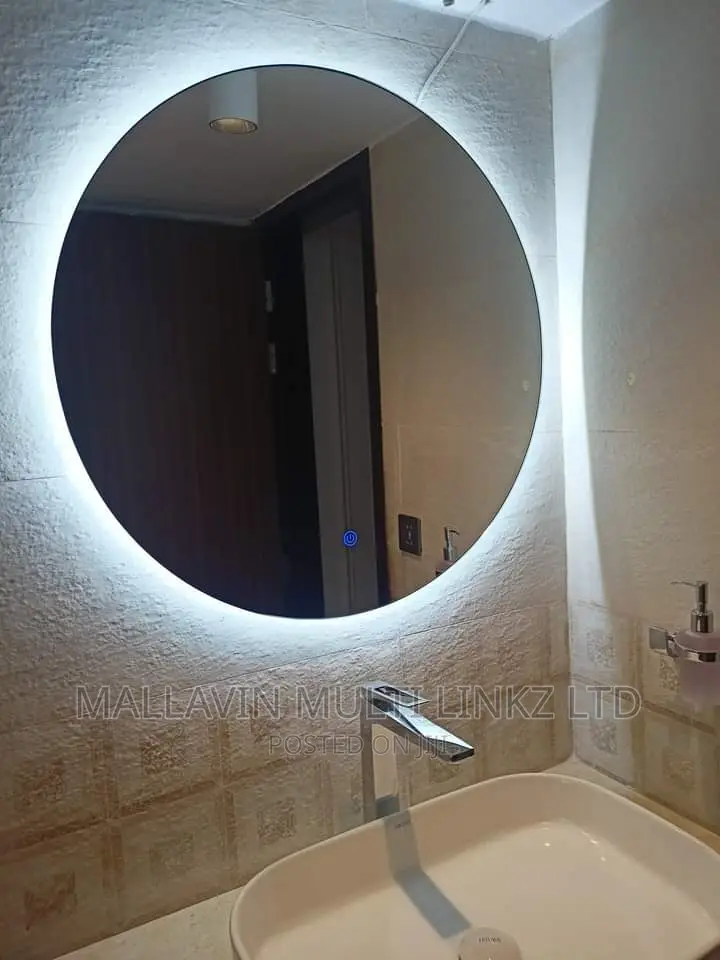 60cm Round Mirror 3 Color Led Mirrors