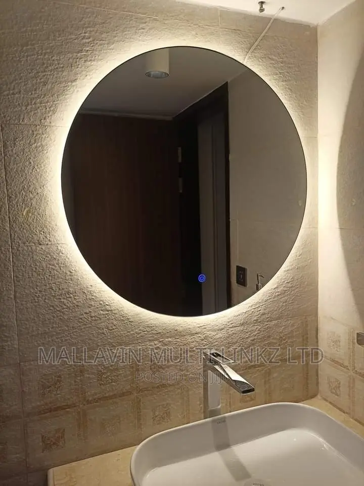 60cm Round Mirror 3 Color Led Mirrors